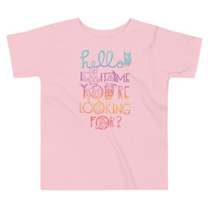 Hello Is It Me You're Looking For Toddler Short Sleeve Tee
