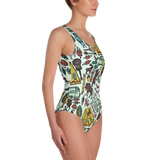 Whimsical Wilderness One-Piece Swimsuit