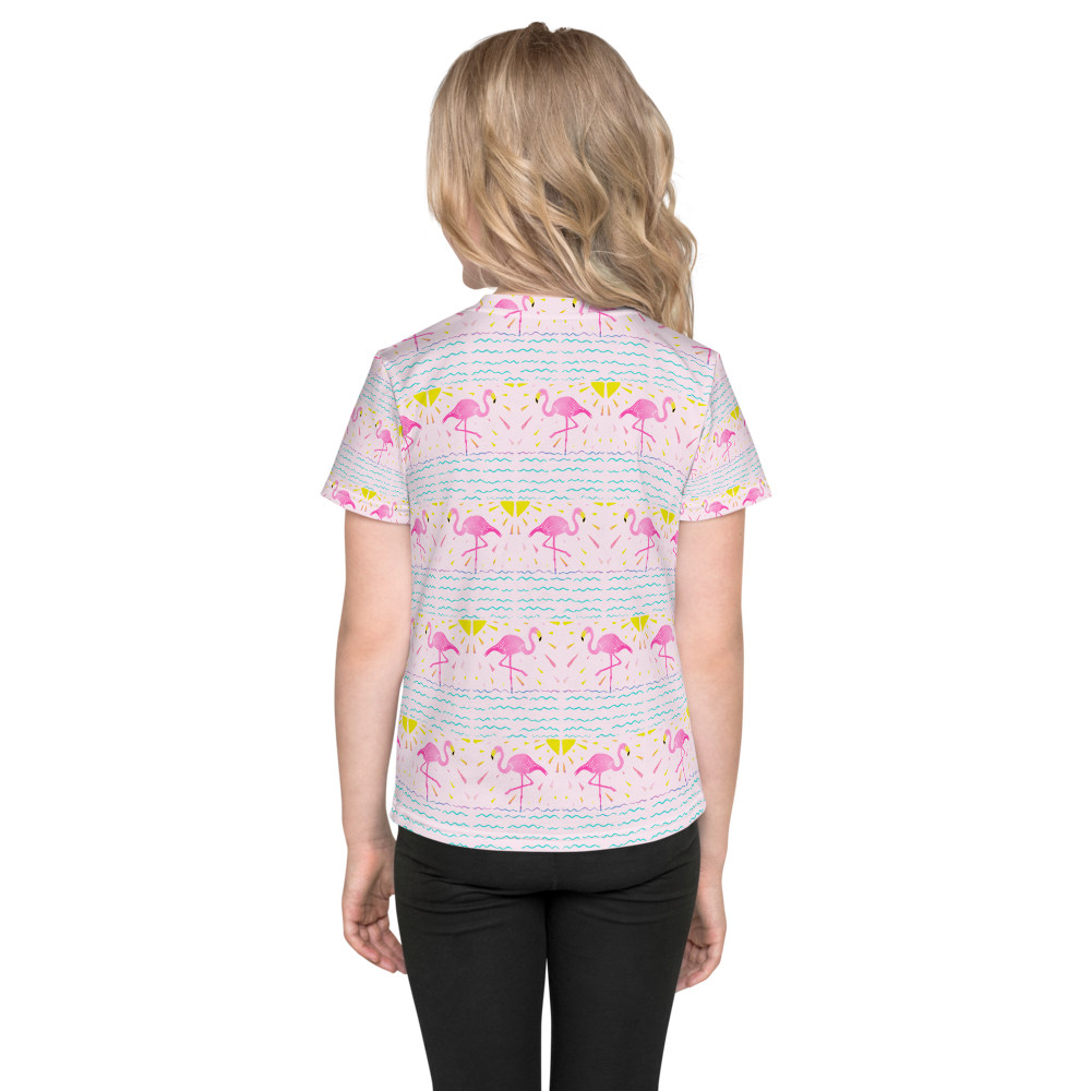 Flamingo Rays Kids T-Shirt