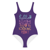 Hello Is It Me You're Looking For Youth Swimsuit