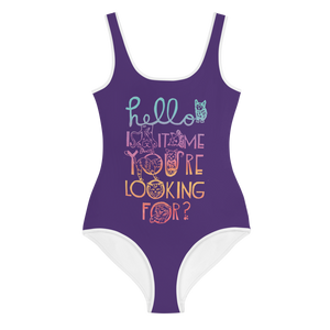 Hello Is It Me You're Looking For Youth Swimsuit