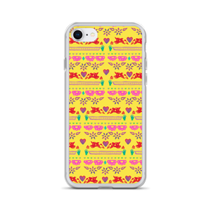Handmade Love Papel Picado iPhone Case