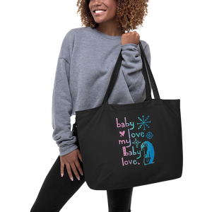 Baby Love My Baby Love Large Eco Tote Bag