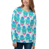 Hamsa Pattern Sweatshirt