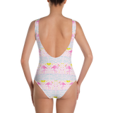Flamingo Rays One-Piece Swimsuit