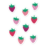 Strawberry Patch Bubble-free Sticker Set
