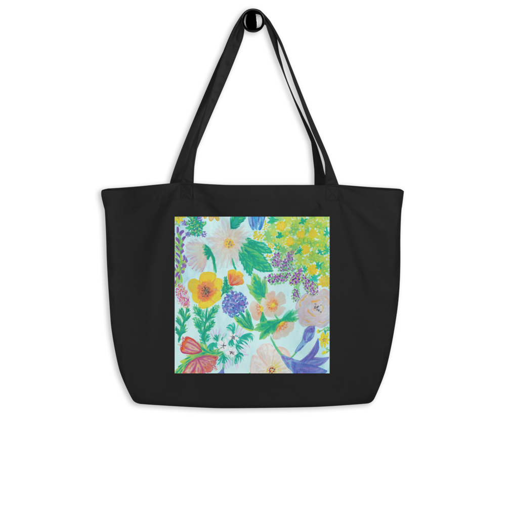 Garden For The Enlightenment Large Eco Tote Bag