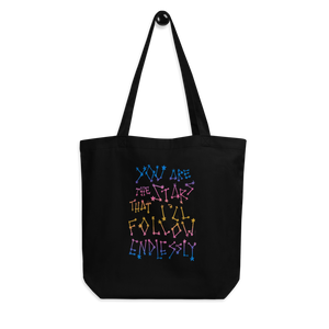You Are The Stars That I'll Follow Endlessly Eco Tote Bag