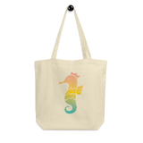 Royal Seahorse Eco Tote Bag