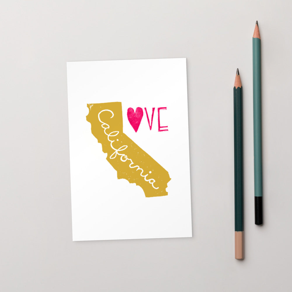 California Love Standard Postcard