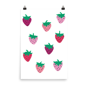 Strawberry Patch Art Prints