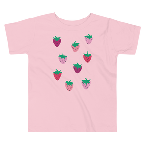 Strawberry Patch Toddler Short Sleeve Tee