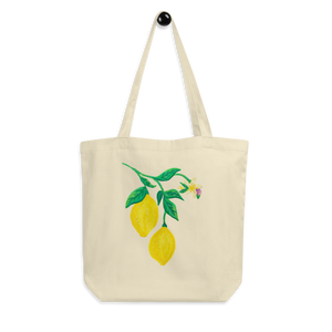 Citrus Blossom Branch Eco Tote Bag