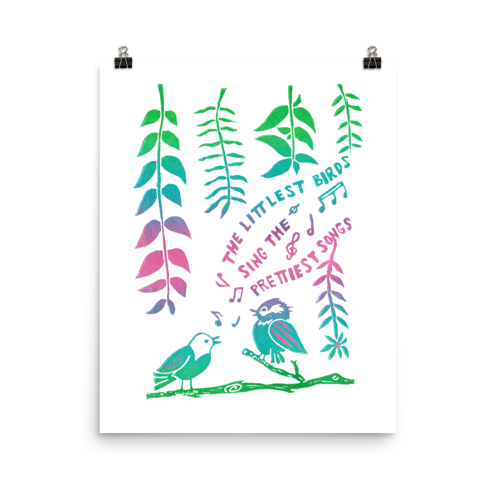 The Littlest Birds Sing Art Prints