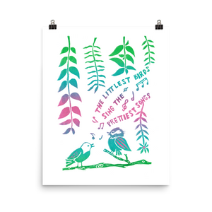 The Littlest Birds Sing Art Prints