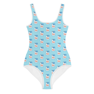 Hella Grown Highway Signs Youth Swimsuit