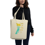 Rise Up With Fists!! Eco Tote Bag