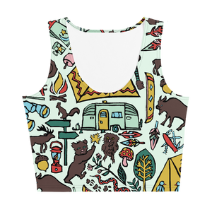Whimsical Wilderness Crop Top