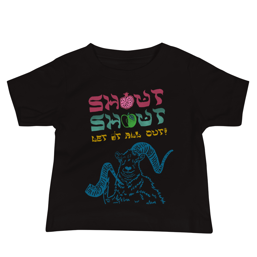 Shout Shout Let It All Out Baby Short Sleeve Tee