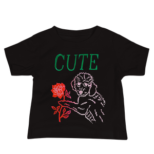 I Think You're Cute Baby Short Sleeve Tee